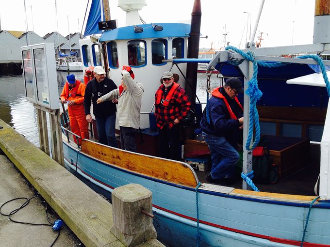 Fisketur den 22. april 2015 i flot forårsvejr.